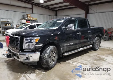 2018 Nissan Titan Sv из США, поврежденный, VIN 1N6AA1E52JN511934